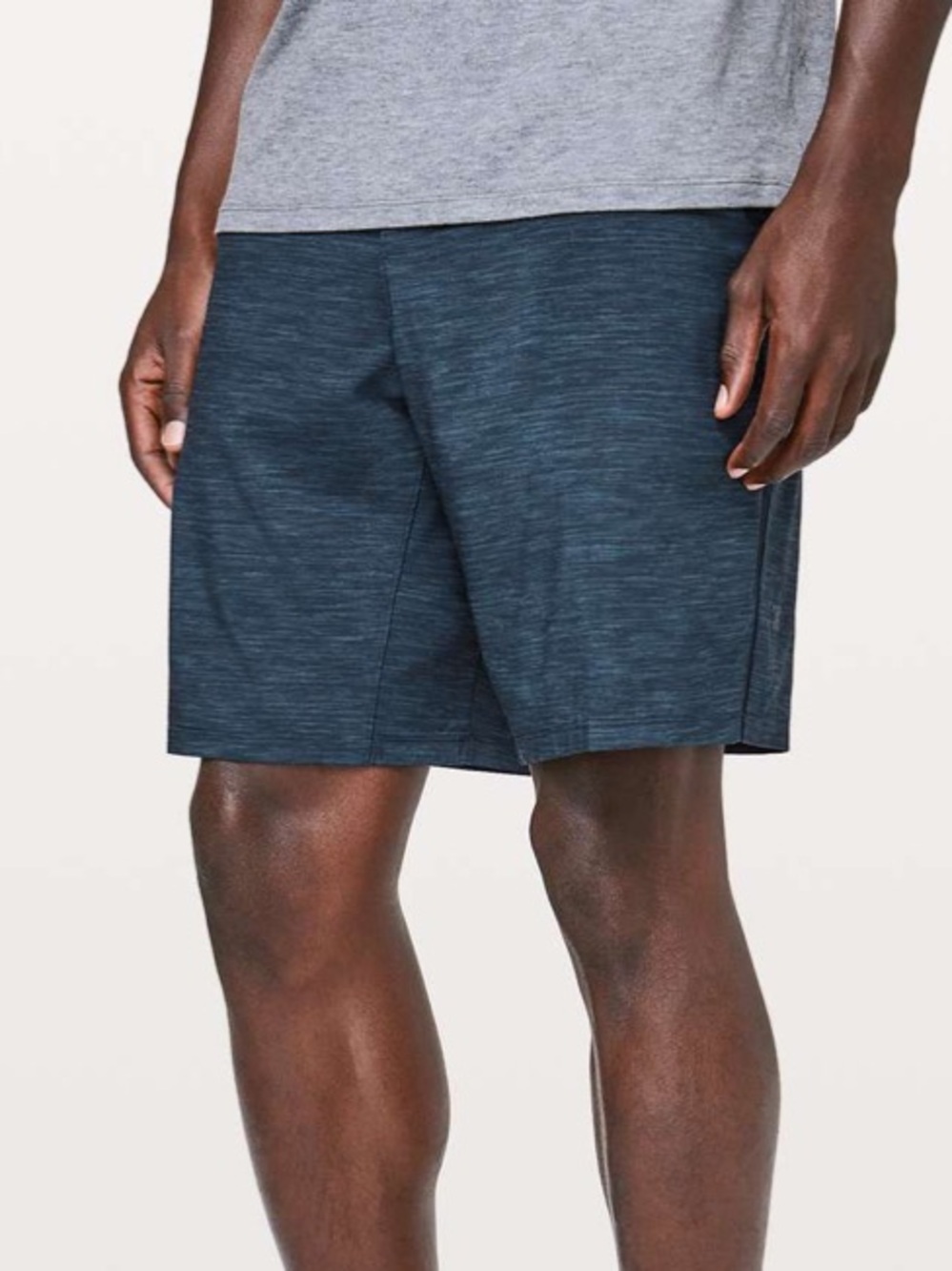Lululemon Men’s Pace Breaker Short *Linerless 9" Heather True Navy Size Medium